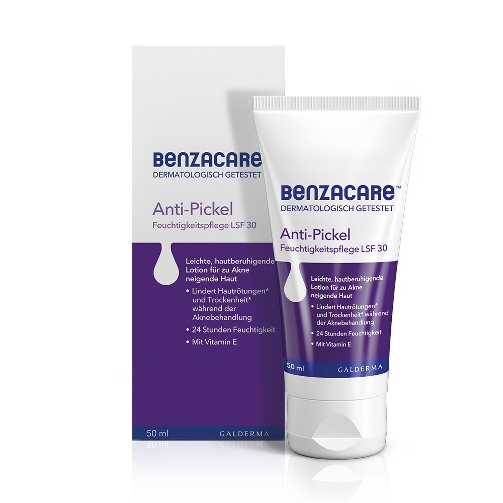 BENZACARE Anti-Pickel Feuchtigkeitspflege SPF 30