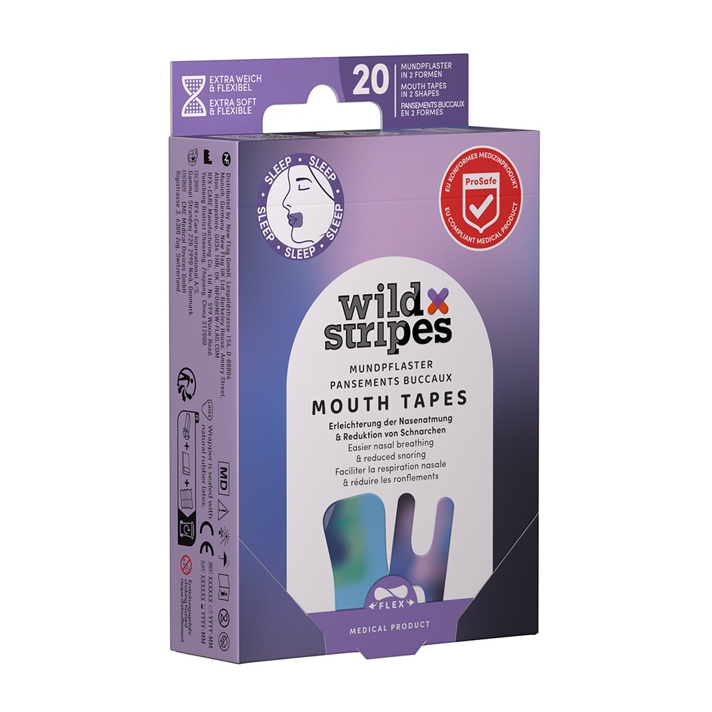 WILD STRIPES Pflaster Mouth Tapes Sunset WILD STRIPES Pflaster Mouth Tapes Sunset