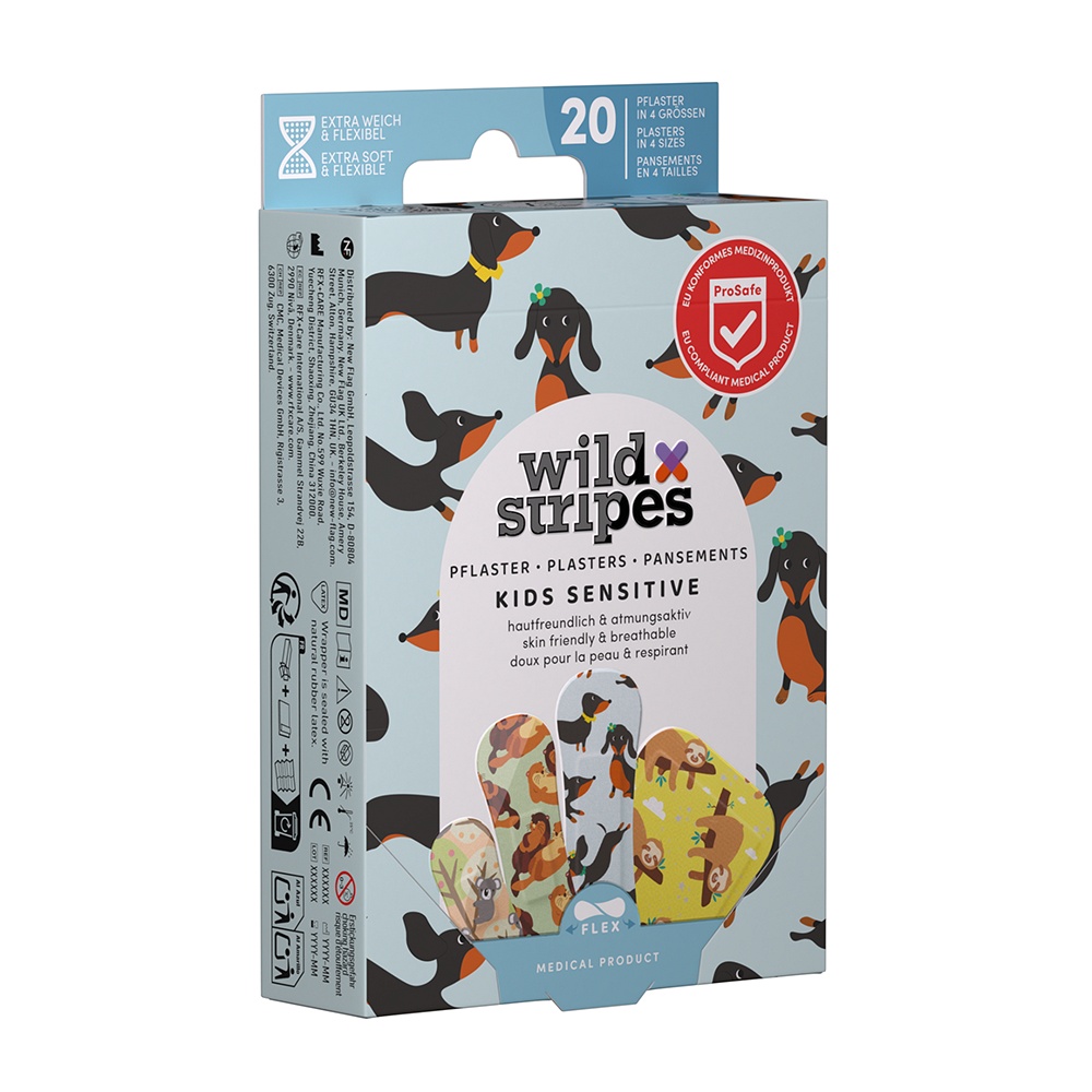 WILD STRIPES Pflaster Kids sensitiv Animal Fun WILD STRIPES Pflaster Kids sensitiv Animal Fun