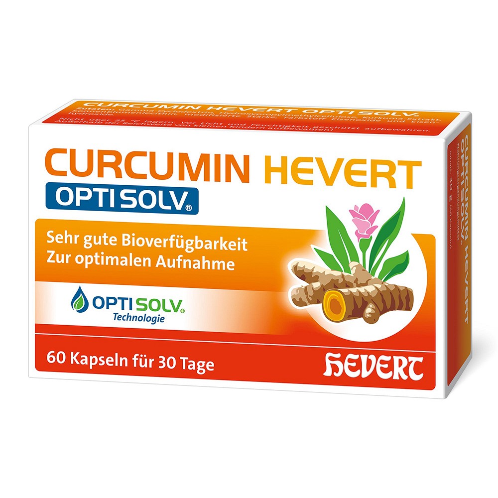 CURCUMIN HEVERT OptiSolv Kapseln