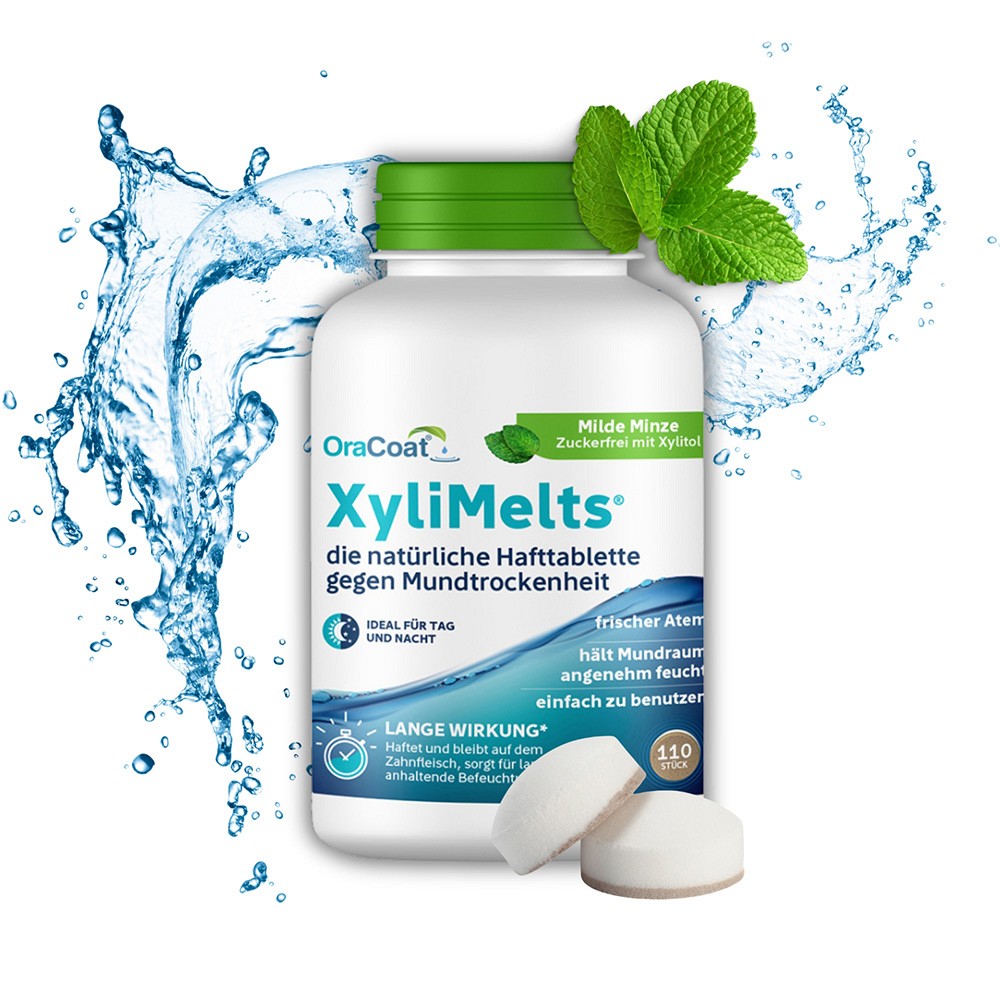 XYLIMELTS Hafttabletten milde Minze OraCoat