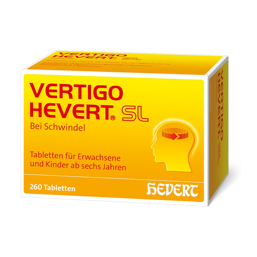 VERTIGO HEVERT SL Tabletten - 260St - Hevert