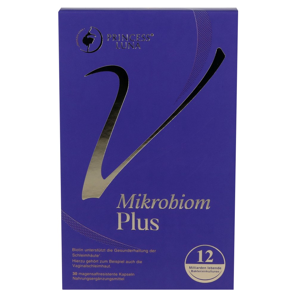 PRINCESS Luna Mikrobiom Plus magensaftres.Kapseln