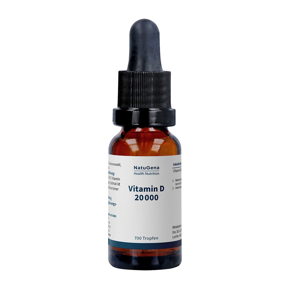 VITAMIN D3 20.000 I.E. Tropfen - 20ml - Stärkung Immunsystem