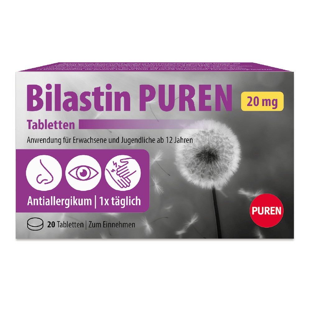 BILASTIN PUREN 20 mg Tabletten - 20St