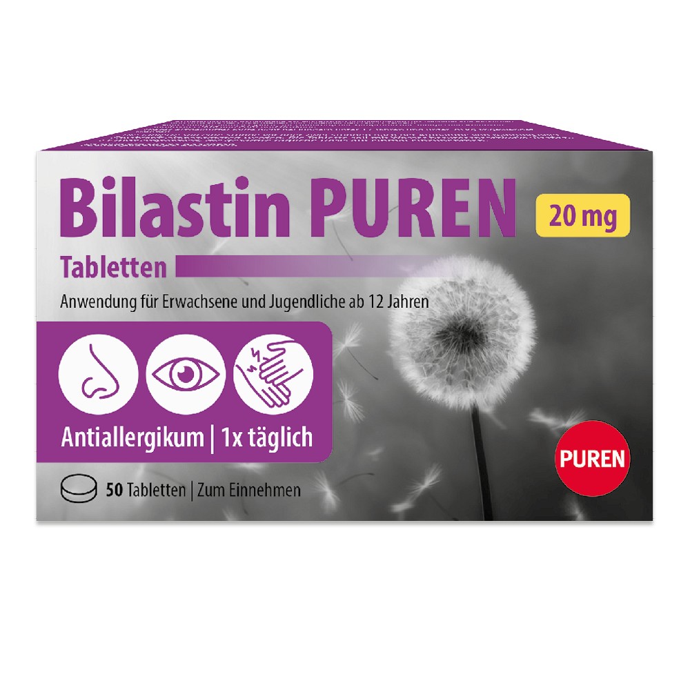 BILASTIN PUREN 20 mg Tabletten - 50St
