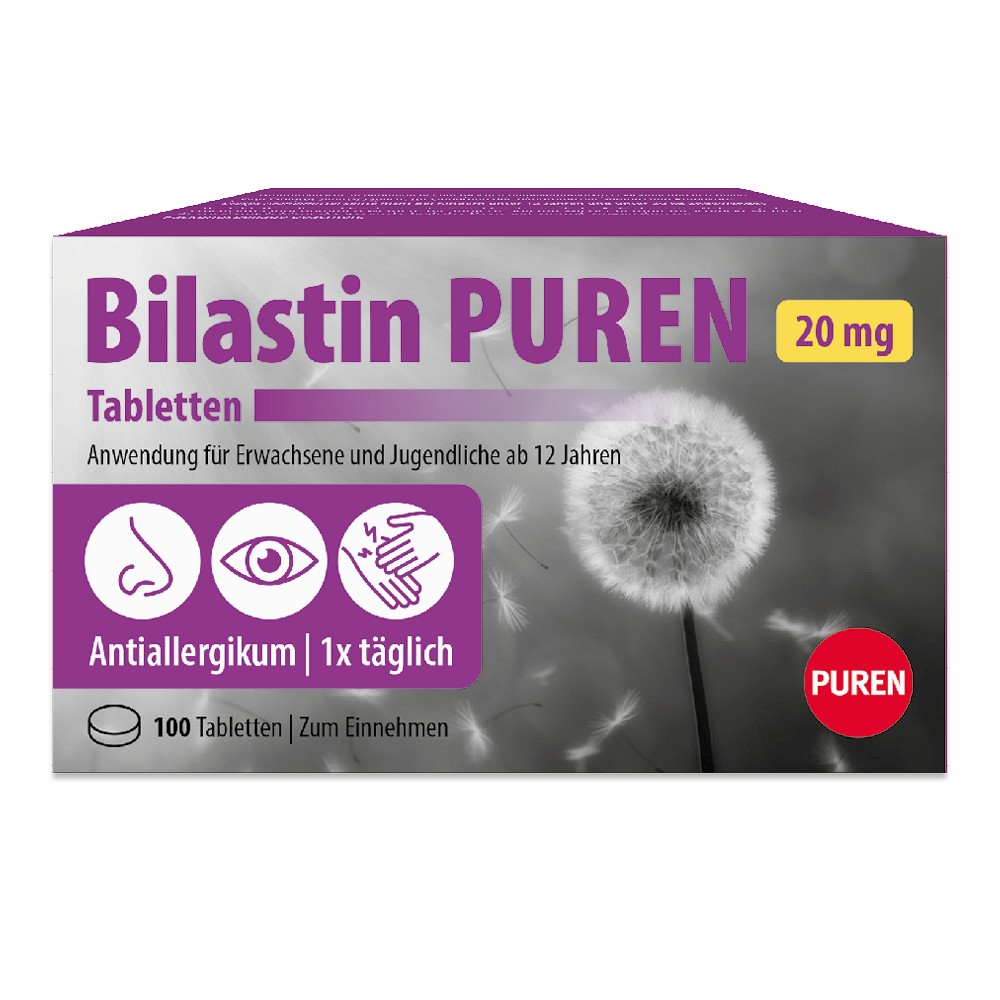 BILASTIN PUREN 20 mg Tabletten - 100St