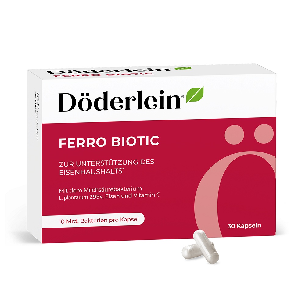 DÖDERLEIN Ferro Biotic Eisen+Milchsäurebakt.Kaps.