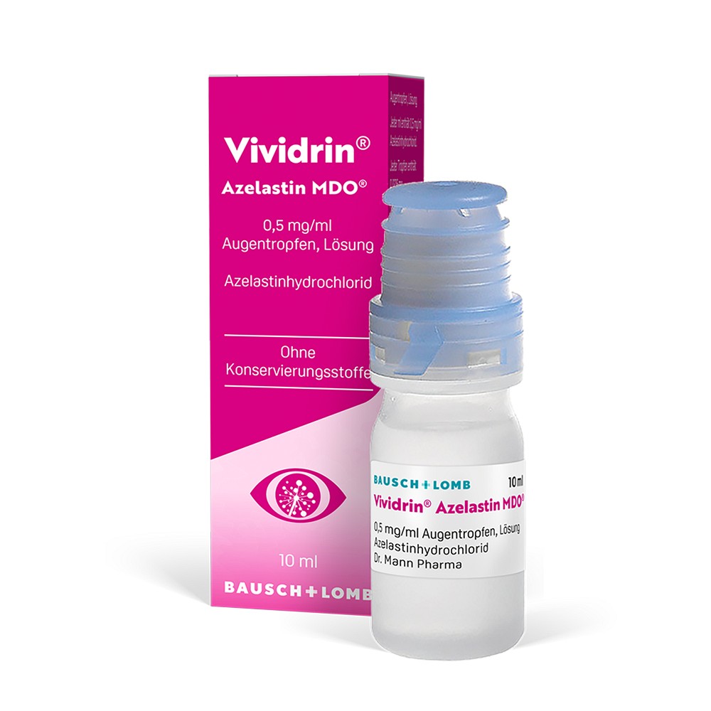 VIVIDRIN Azelastin MDO 0,5 mg/ml Augentropfen Lsg. - 10ml