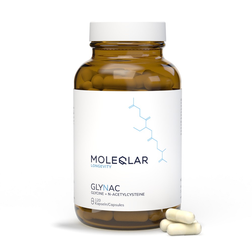 MOLEQLAR Glynac Glycine & N-Acetylcysteine Kapseln - 120St