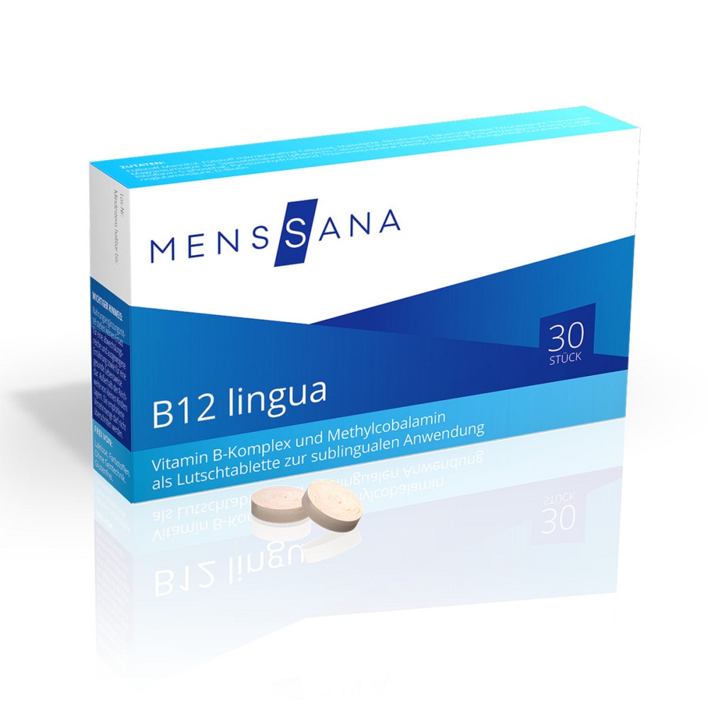 B12 LINGUA MensSana Sublingualtabletten - 30St - Vegan