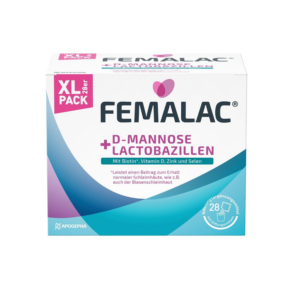 FEMALAC D-Mannose+Lactobazillen Plv.z.H.e.L.z.E.