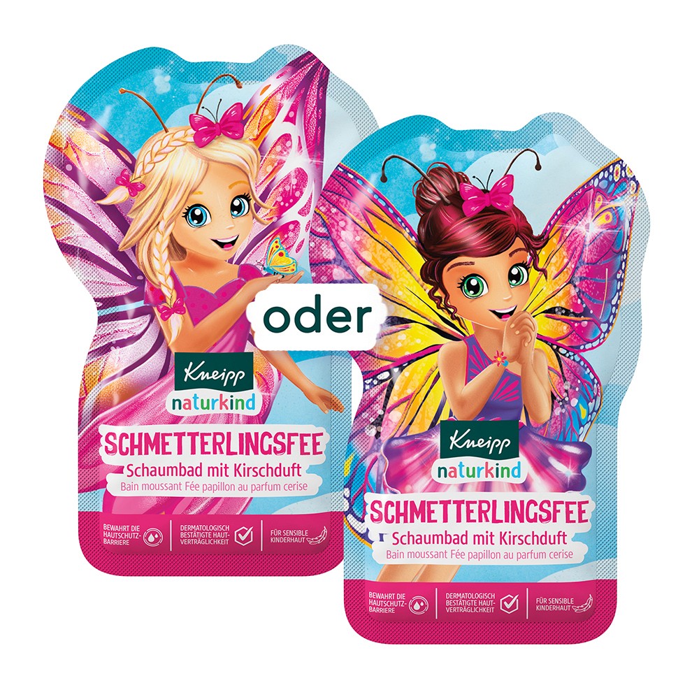KNEIPP naturkind Schmetterlingsfee Schaumbad