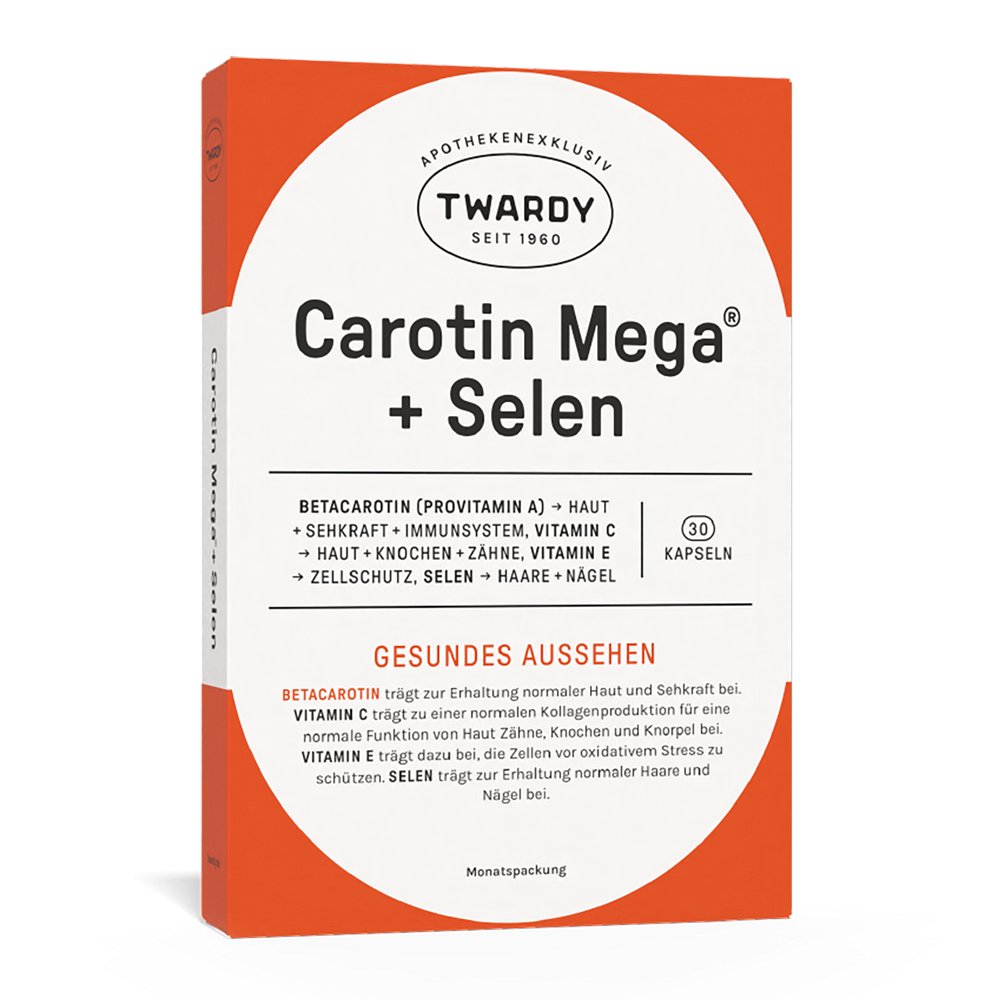 CAROTIN MEGA+Selen Kapseln