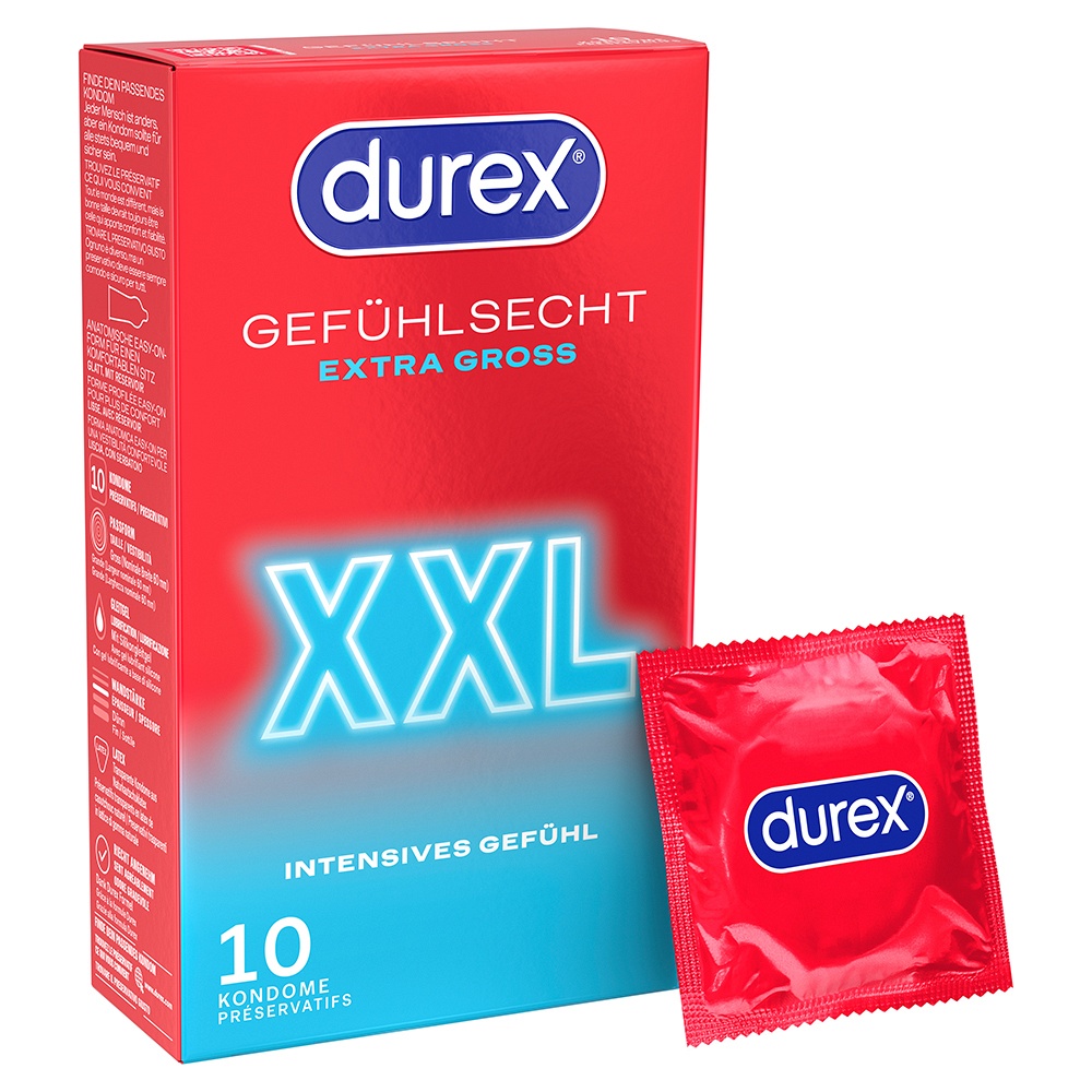 DUREX Gefühlsecht XXL Kondome