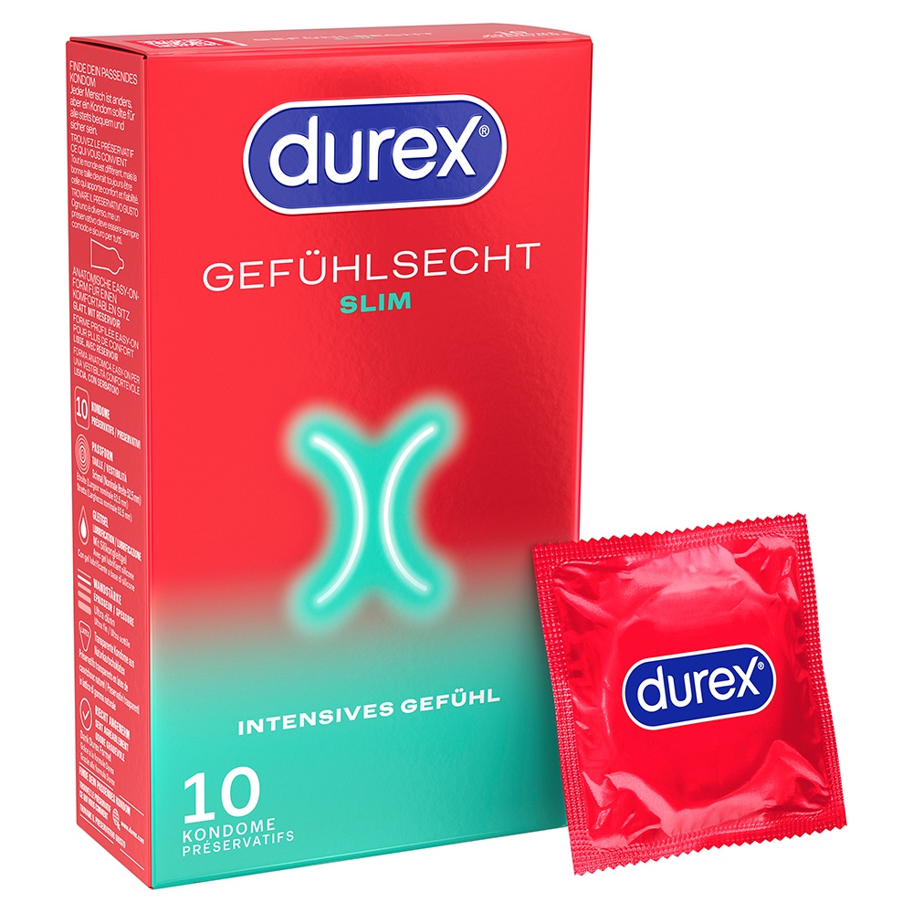 DUREX Gefühlsecht Slim Kondome DUREX Gefühlsecht Slim Kondome