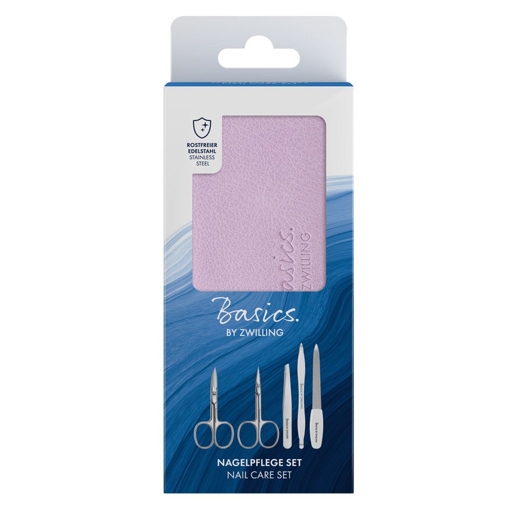 ZWILLING Basics Etui Maniküre 5tlg.rosa - 1St - Geschenkideen