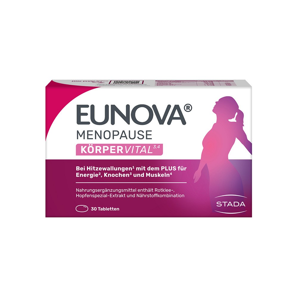EUNOVA Menopause Körper Vital Tabletten - 30St