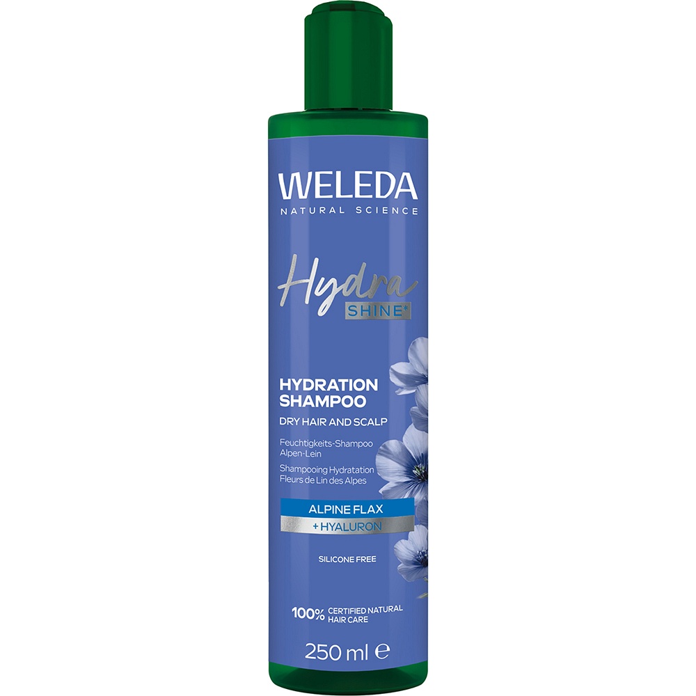 WELEDA HydraShine Feuchtigkeits-Shampoo Alpen-Lein