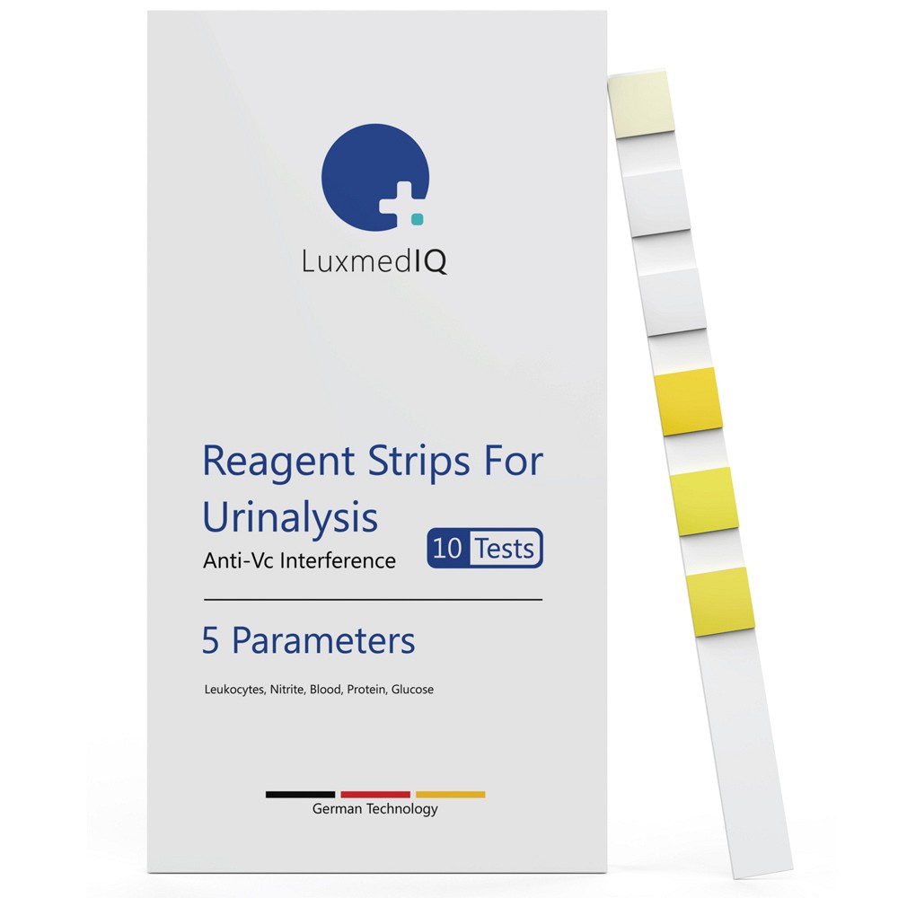 LUXMEDIQ Reagenzstreifen z.Urinanalyse 5 Parameter - 10St