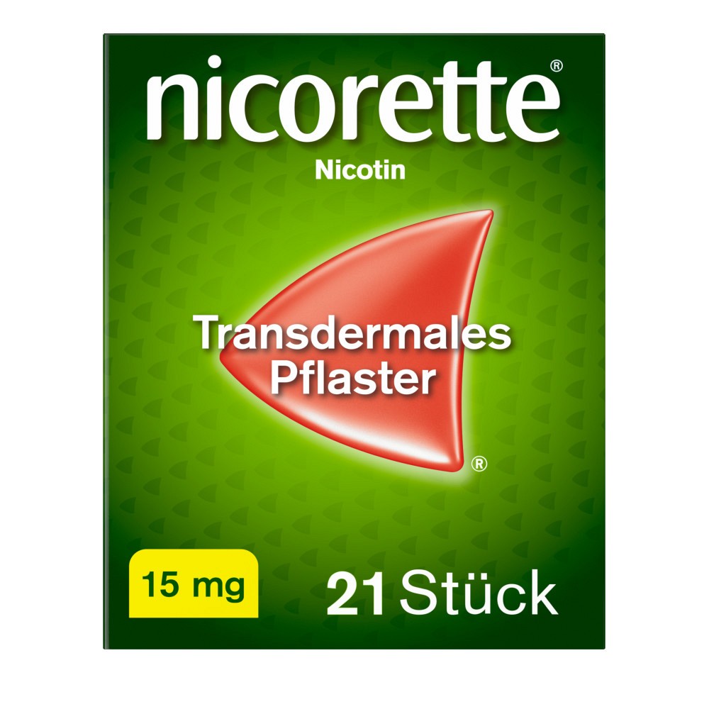 NICORETTE TX Pflaster 15 mg - 21St - Raucherentwöhnung