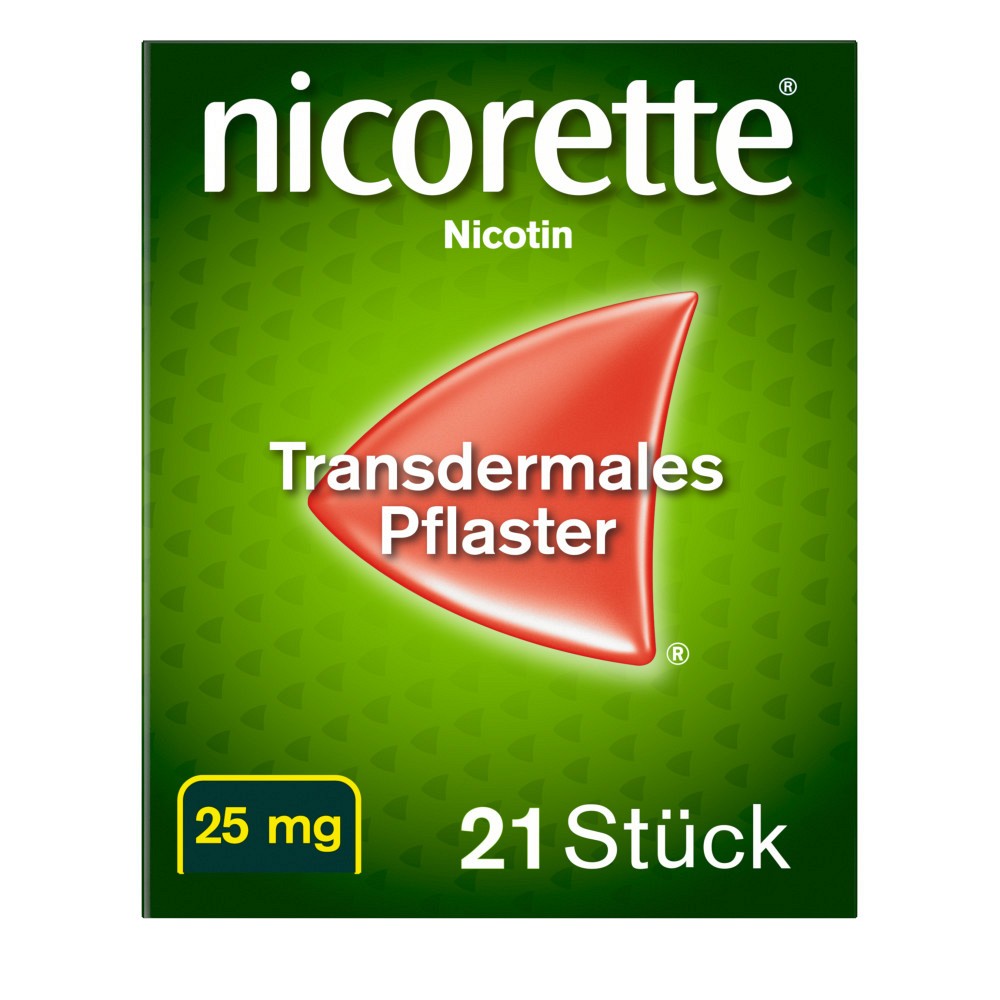NICORETTE TX Pflaster 25 mg - 21St - Raucherentwöhnung