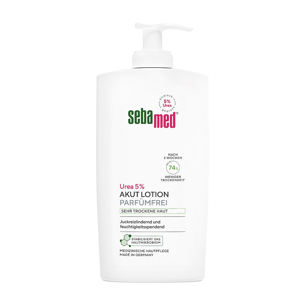 SEBAMED Akut Lotion Urea 5% parfumfrei