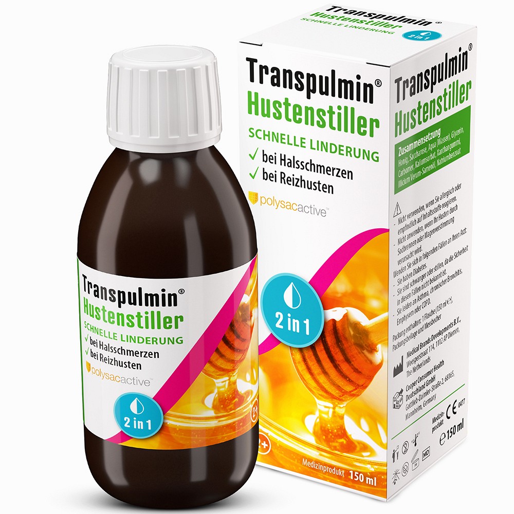 TRANSPULMIN Hustenstiller Sirup - 150ml
