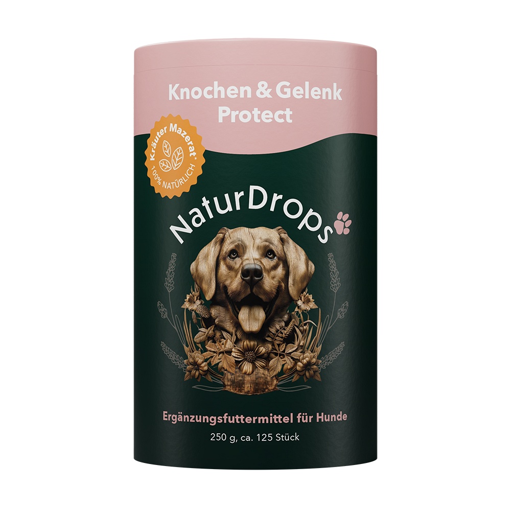 NATURDROPS Knochen & Gelenk Protect f.Hunde
