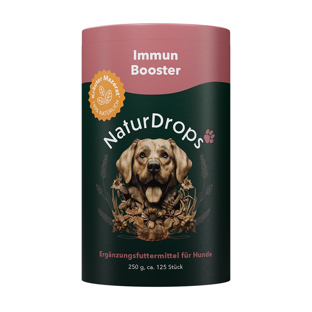 NATURDROPS Immun Booster Erg.Futterm.f.Hunde