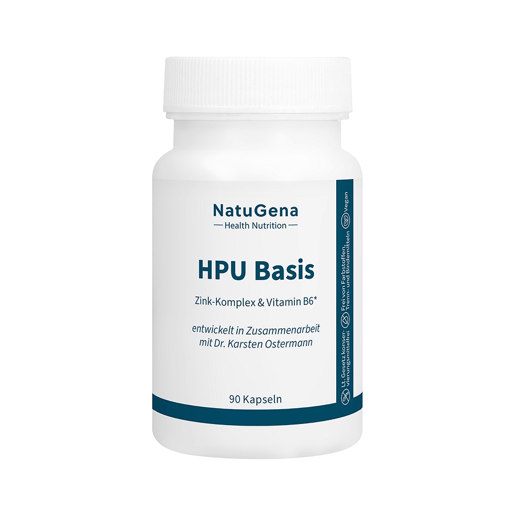 HPU Basis Zink-Komplex+Vitamin B6+Mangan vegan Kps