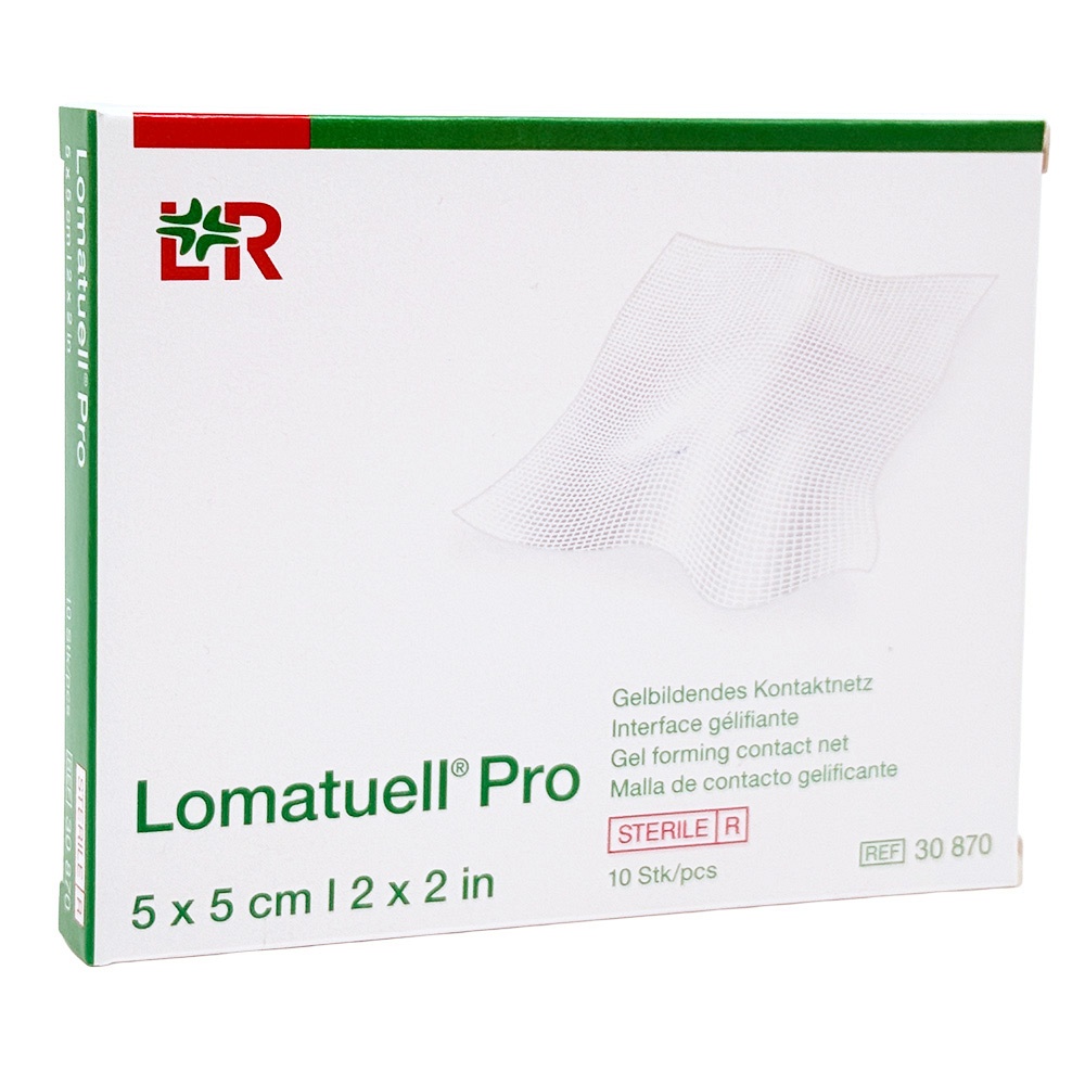 LOMATUELL Pro 5x5 cm steril