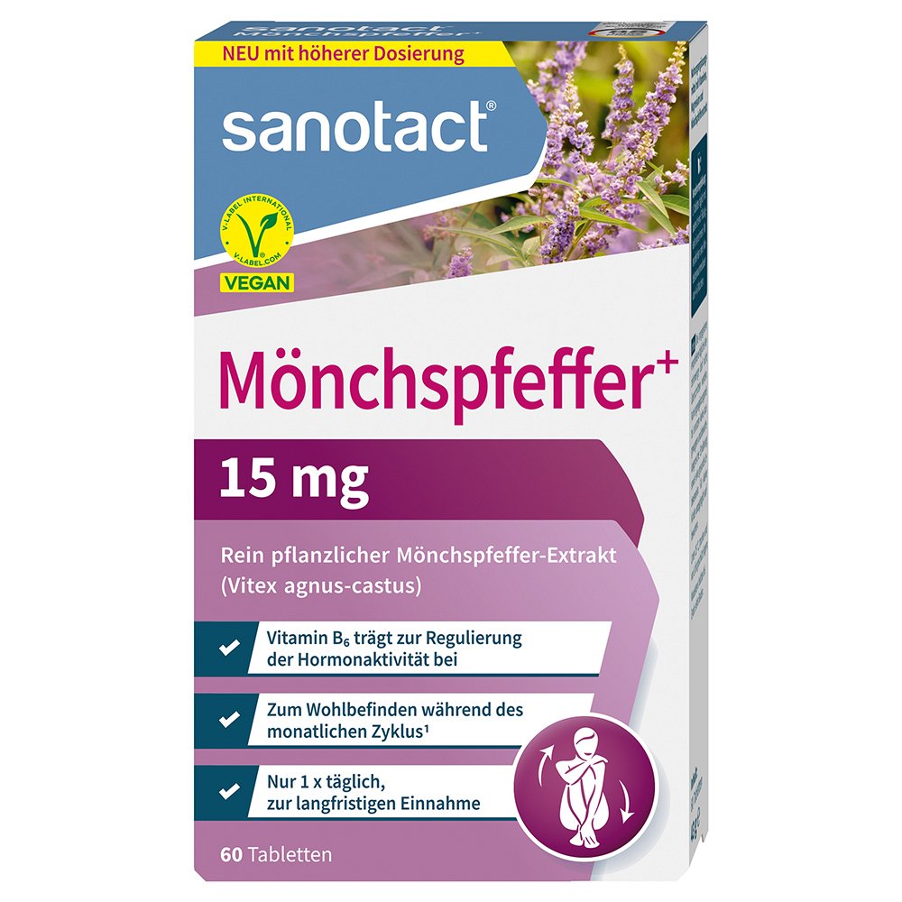 SANOTACT Mönchspfeffer+ Tabletten