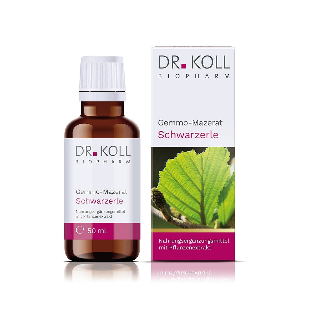 GEMMO-MAZERAT Schwarzerle Dr.Koll Alnus gluti.Tro. - 50ml - Vegan