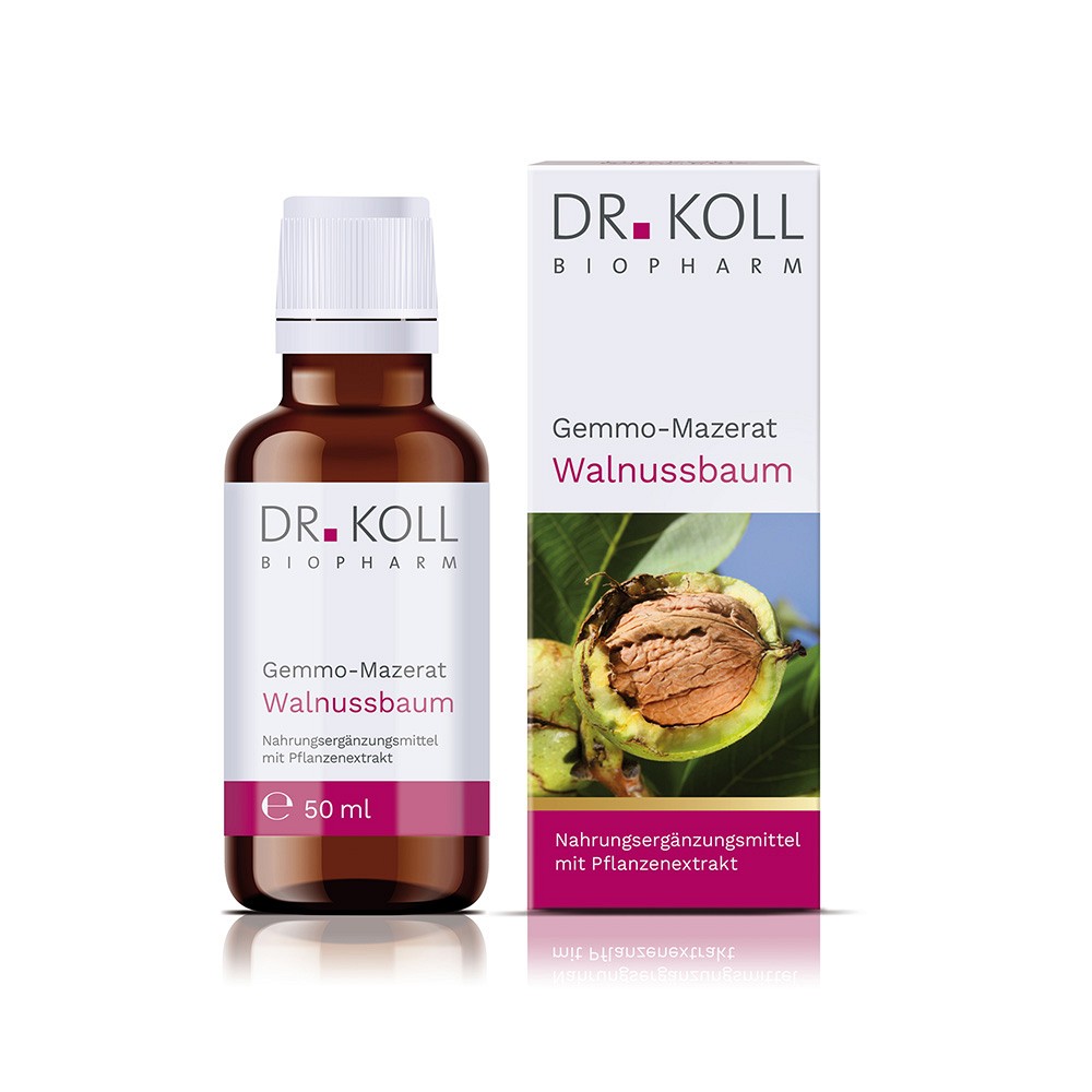 GEMMO-MAZERAT Walnussbaum Dr.Koll Juglans reg.Tro. - 50ml - Vegan