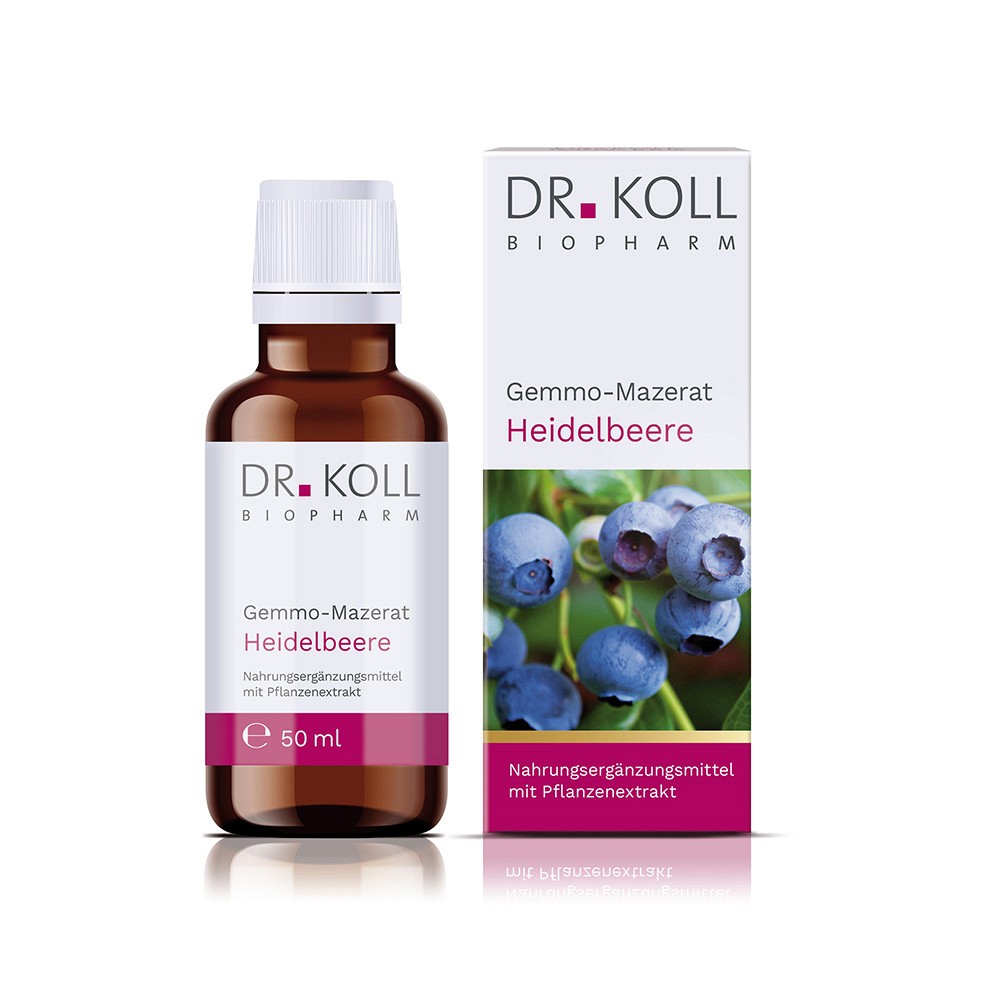 GEMMO-MAZERAT Heidelbeere Dr.Koll Vacci.myrti.Tro. - 50ml - Für Frauen & Männer