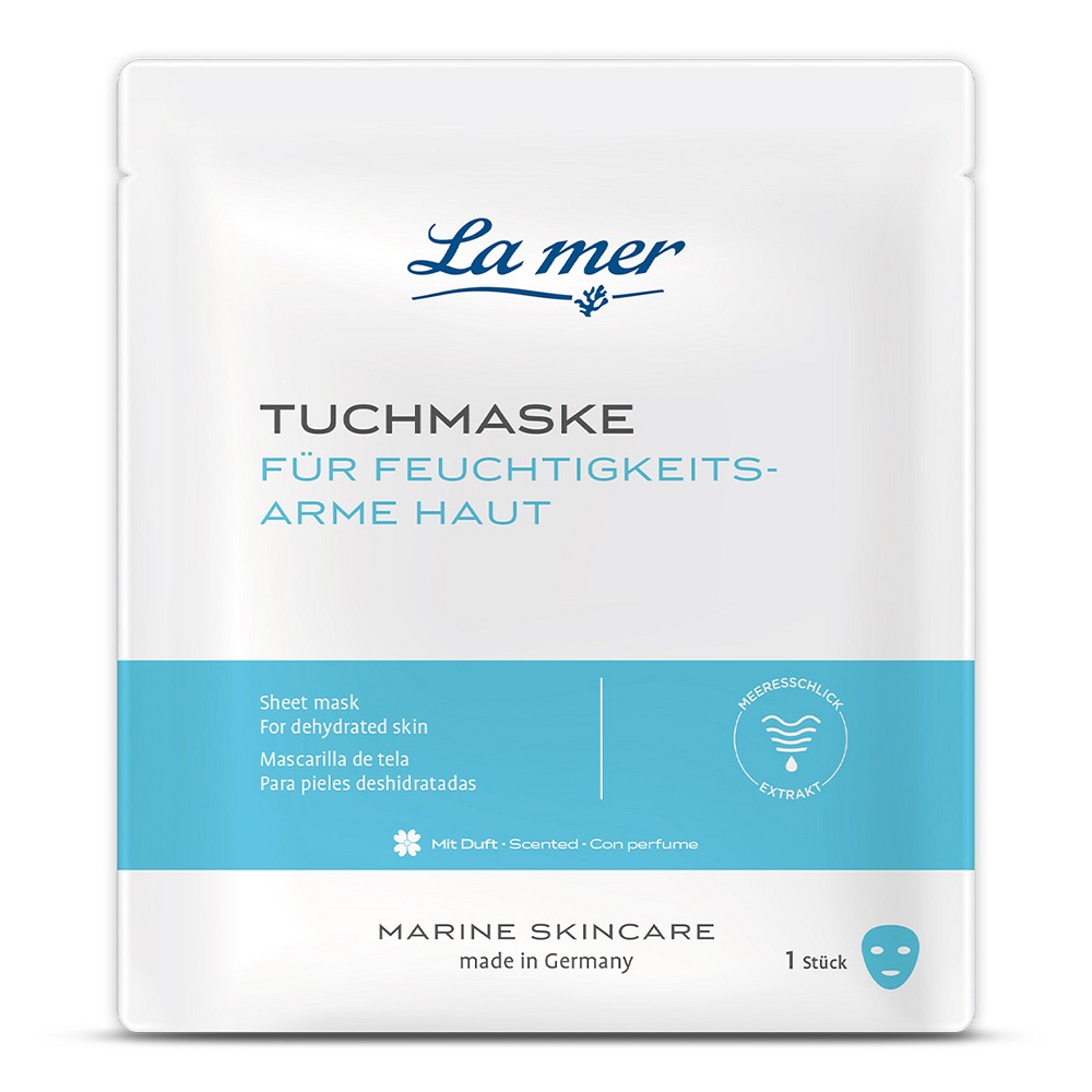 LA MER Tuchmaske feuchtigkeitsarme Haut m.Parfum