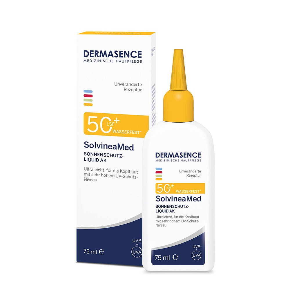 DERMASENCE SolvineaMed Sonnensch.Liquid AK LSF 50+ - 75ml