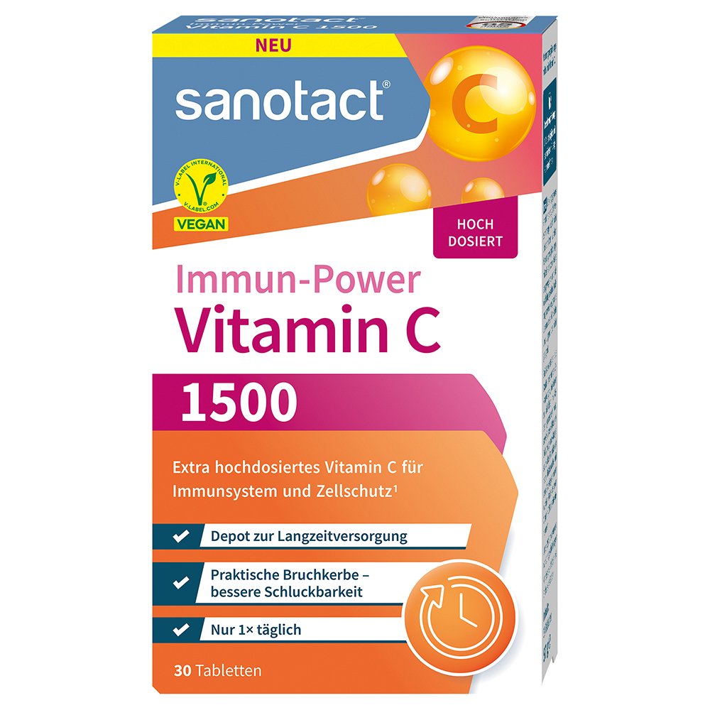 SANOTACT Vitamin C1500 Tabletten
