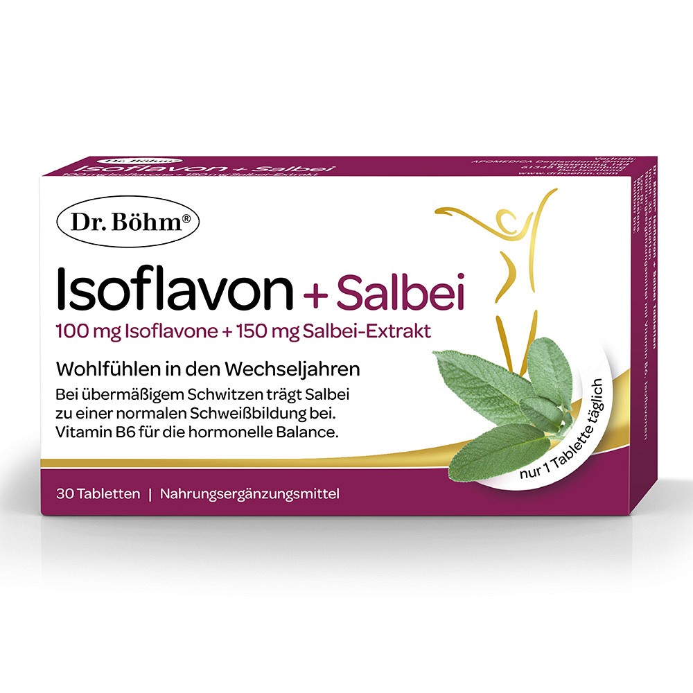 DR.BÖHM Isoflavon+Salbei Tabletten - 30St