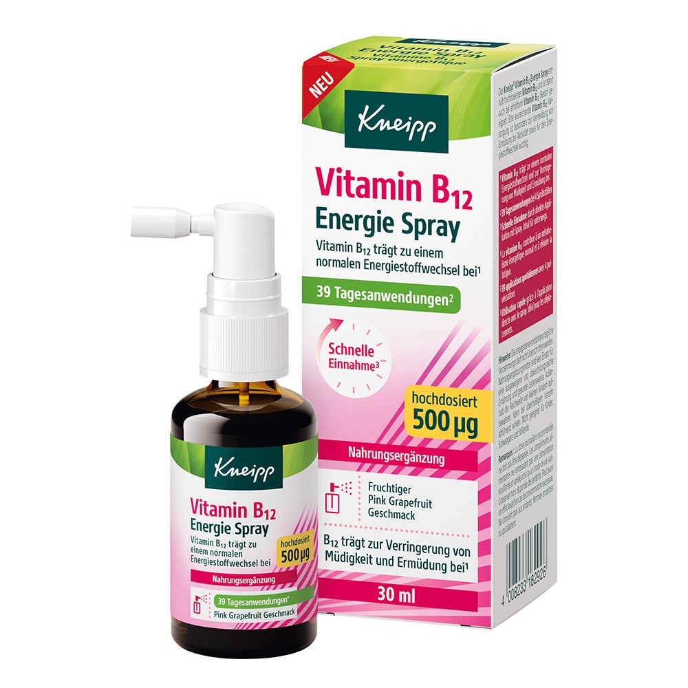 KNEIPP Vitamin B12 Energie Spray - 30ml