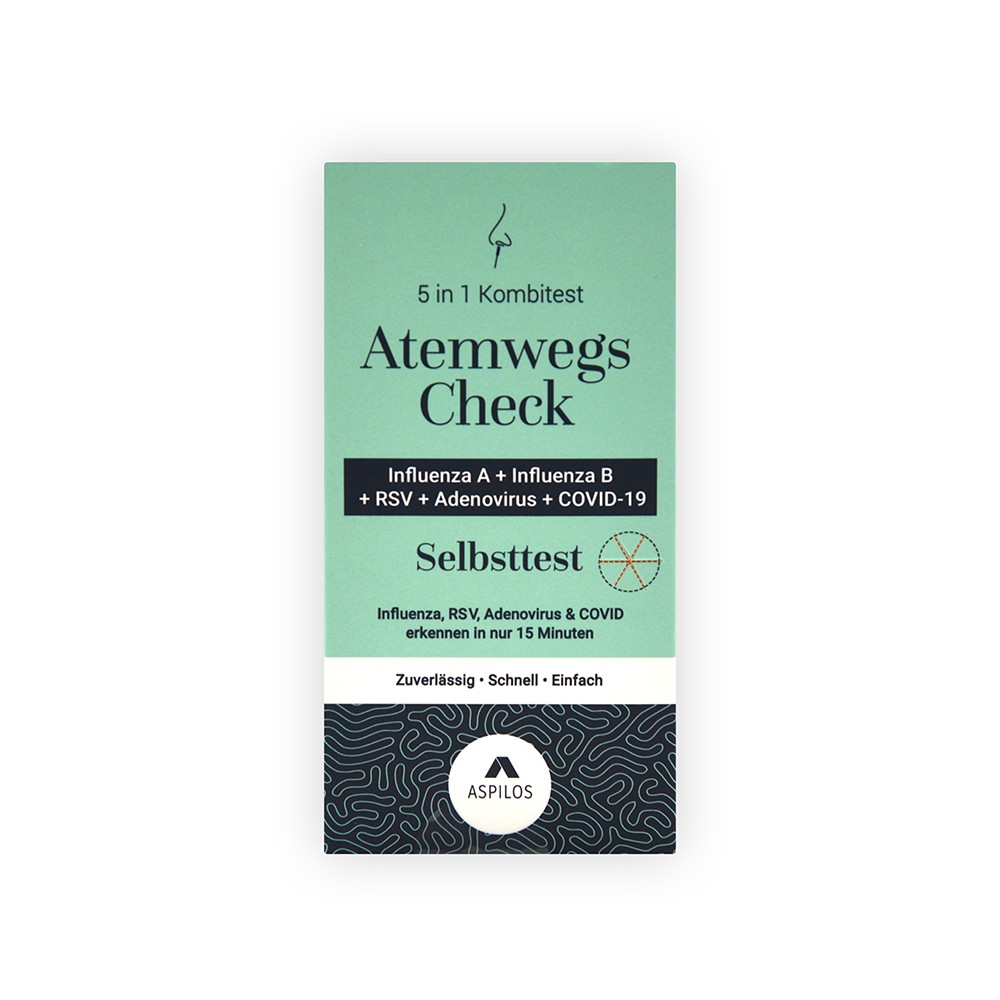 ASPILOS Schnelltest 5in1 Viren & Erkältungscheck