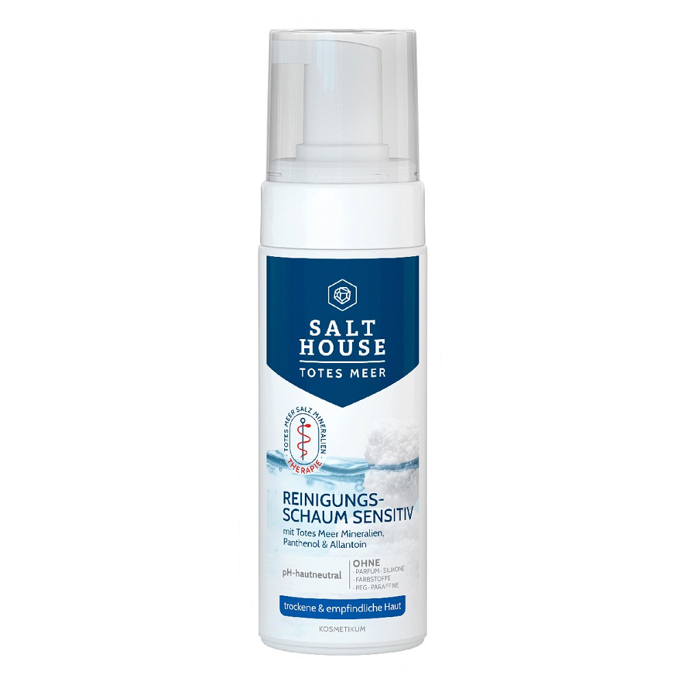 SALTHOUSE Totes Meer Reinigungsschaum sensitiv - 150ml
