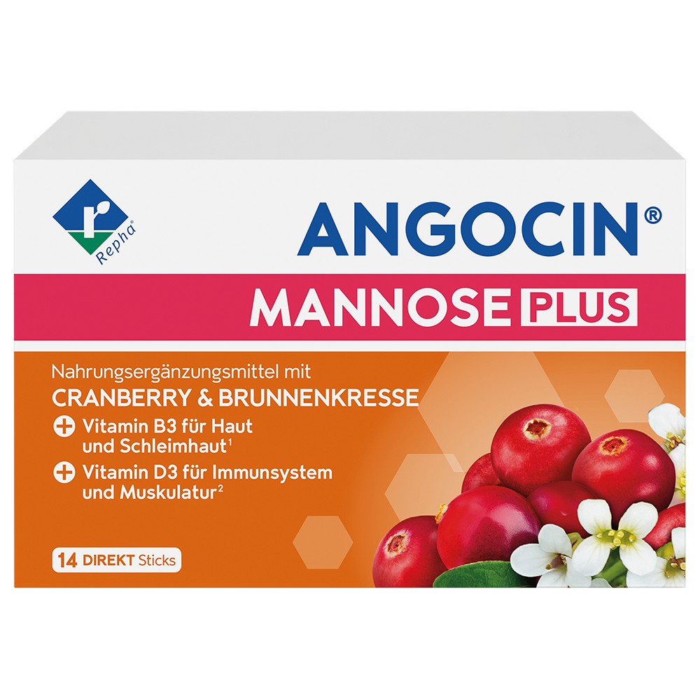 ANGOCIN MANNOSE PLUS Pulver zum Einnehmen - 14X3g