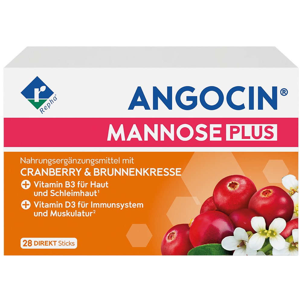 ANGOCIN MANNOSE PLUS Pulver zum Einnehmen - 28X3g