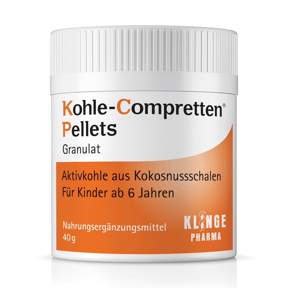 KOHLE Compretten Pellets Granulat