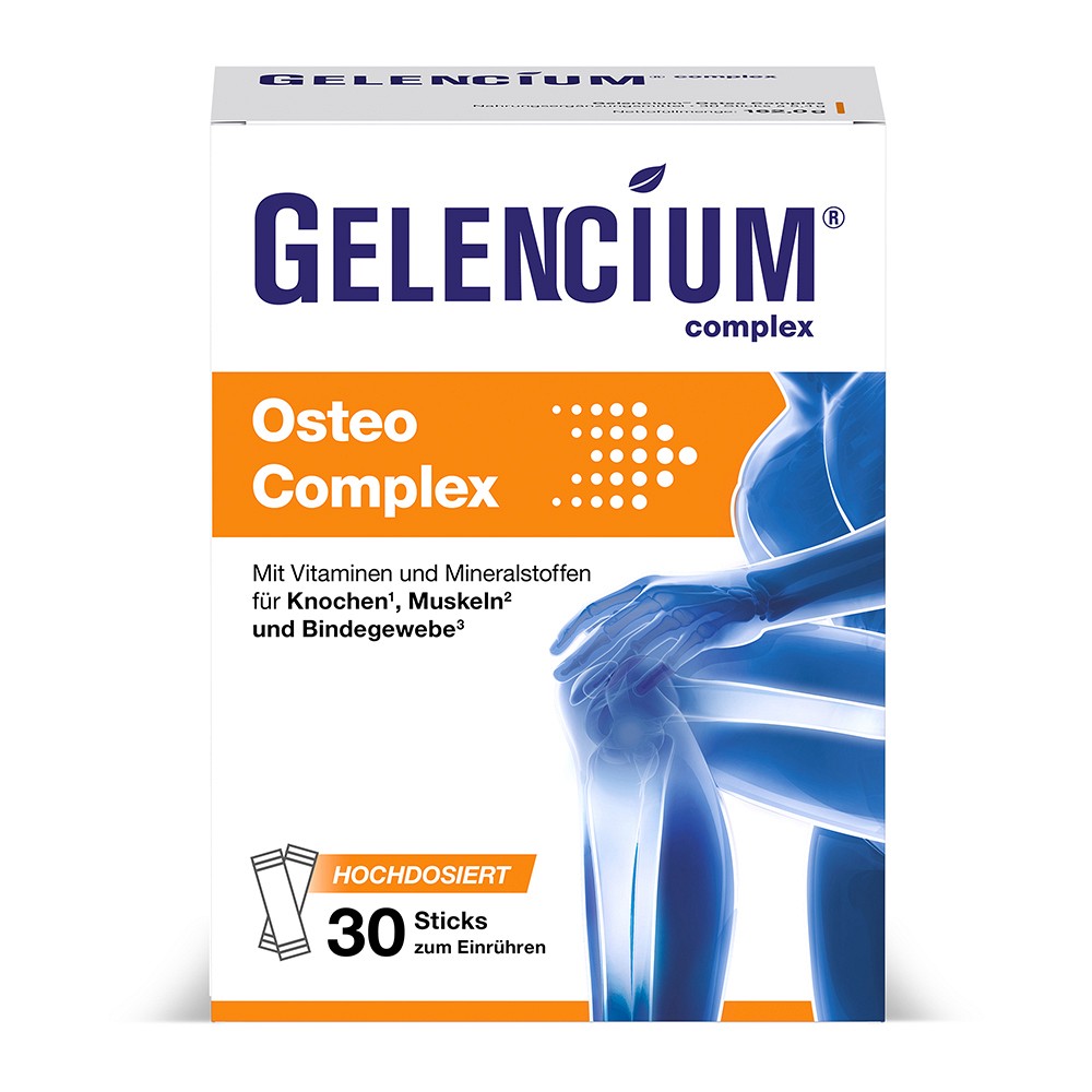 GELENCIUM Osteo Complex Calcium D3 K2 f.Knoch.Btl. - 30St