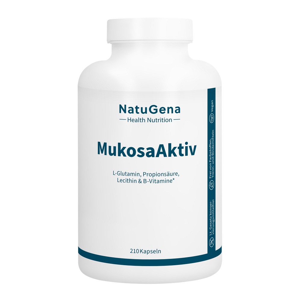 MUKOSAAktiv L-Glutamin+Propionsäure Kapseln - 210St - Gedächtnis & Konzentration