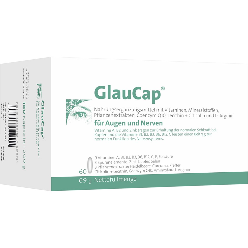GLAUCAP Kapseln - 180St