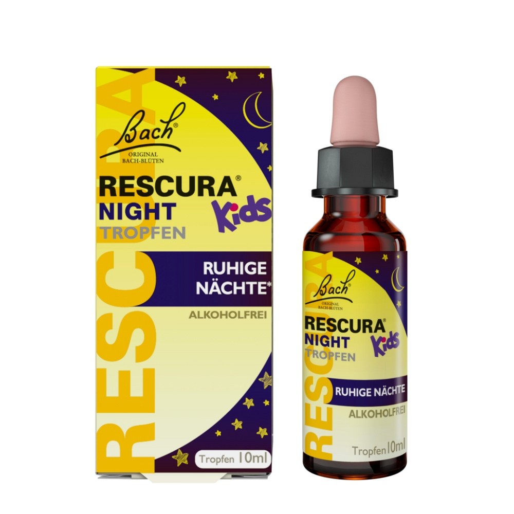BACHBLÜTEN Rescura Night Kids Tropfen alkoholfrei - 10ml